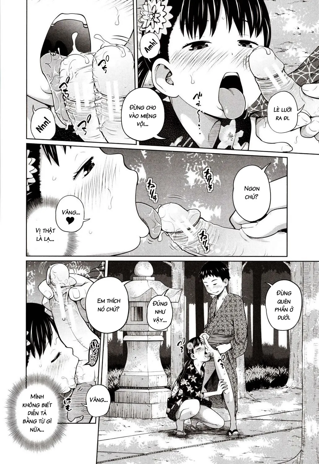 HentaiVN.net - Ảnh 10 - Festival in Yukata [Yukata de Omatsuri] - Oneshot