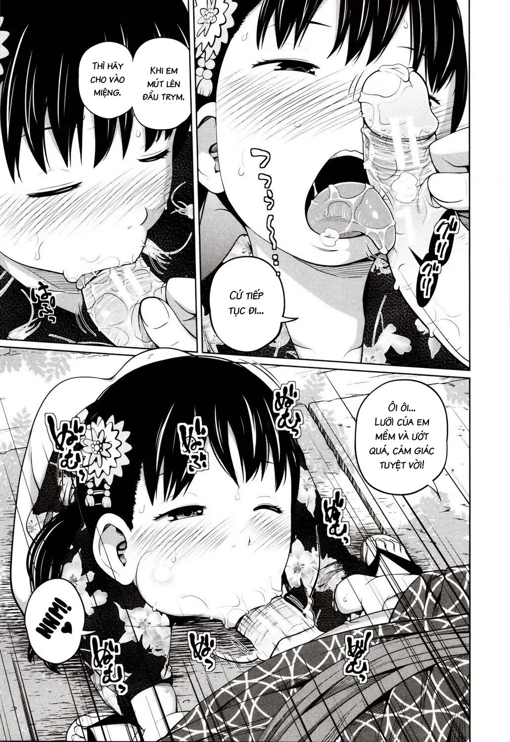 HentaiVN.net - Ảnh 11 - Festival in Yukata [Yukata de Omatsuri] - Oneshot