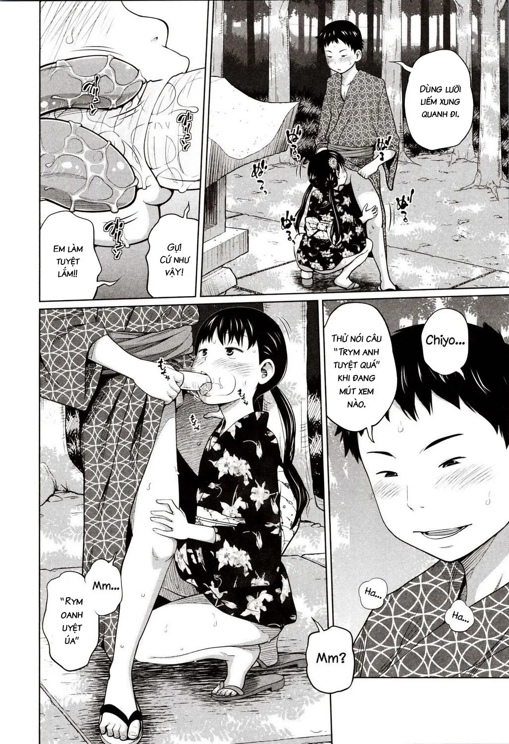 HentaiVN.net - Ảnh 12 - Festival in Yukata [Yukata de Omatsuri] - Oneshot