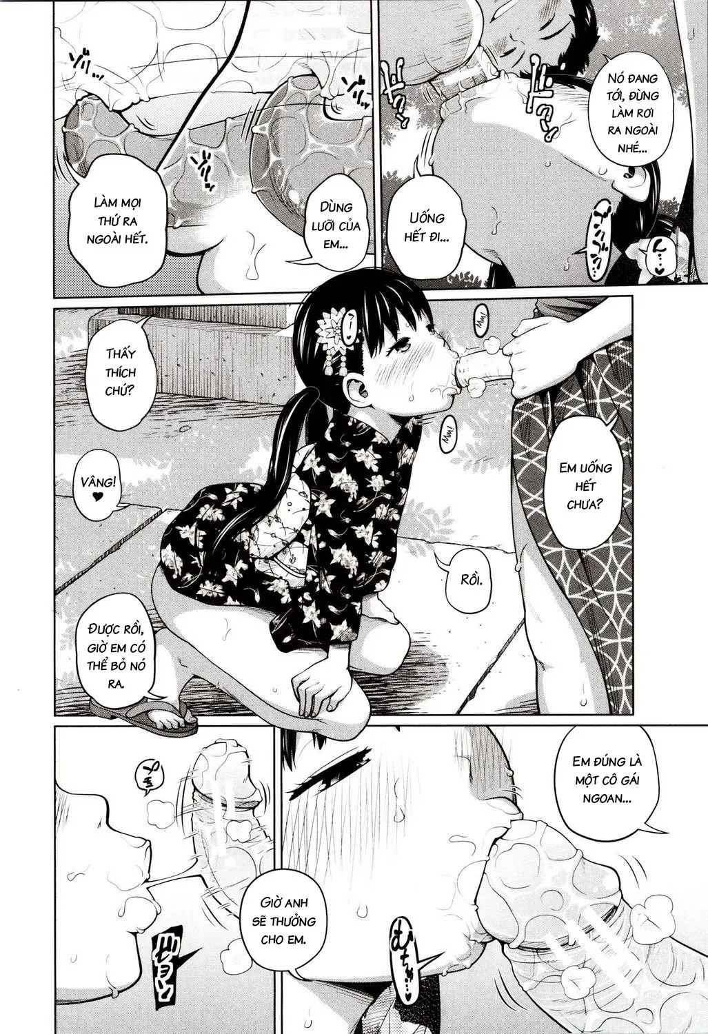 HentaiVN.net - Ảnh 14 - Festival in Yukata [Yukata de Omatsuri] - Oneshot