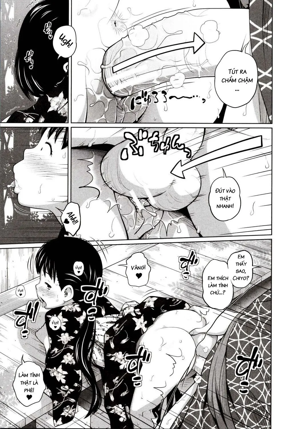 HentaiVN.net - Ảnh 17 - Festival in Yukata [Yukata de Omatsuri] - Oneshot