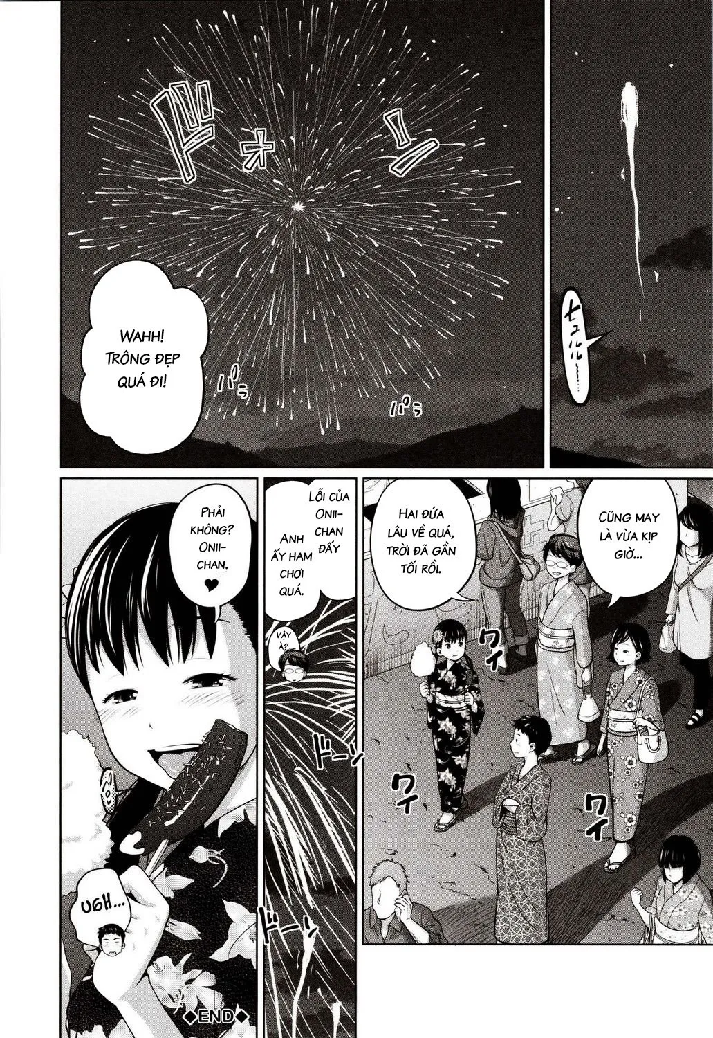 HentaiVN.net - Ảnh 22 - Festival in Yukata [Yukata de Omatsuri] - Oneshot