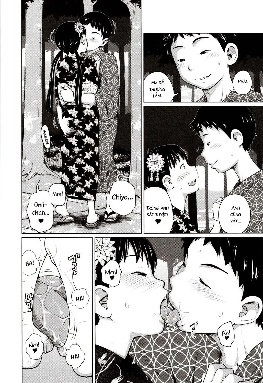 HentaiVN.net - Ảnh 4 - Festival in Yukata [Yukata de Omatsuri] - Oneshot