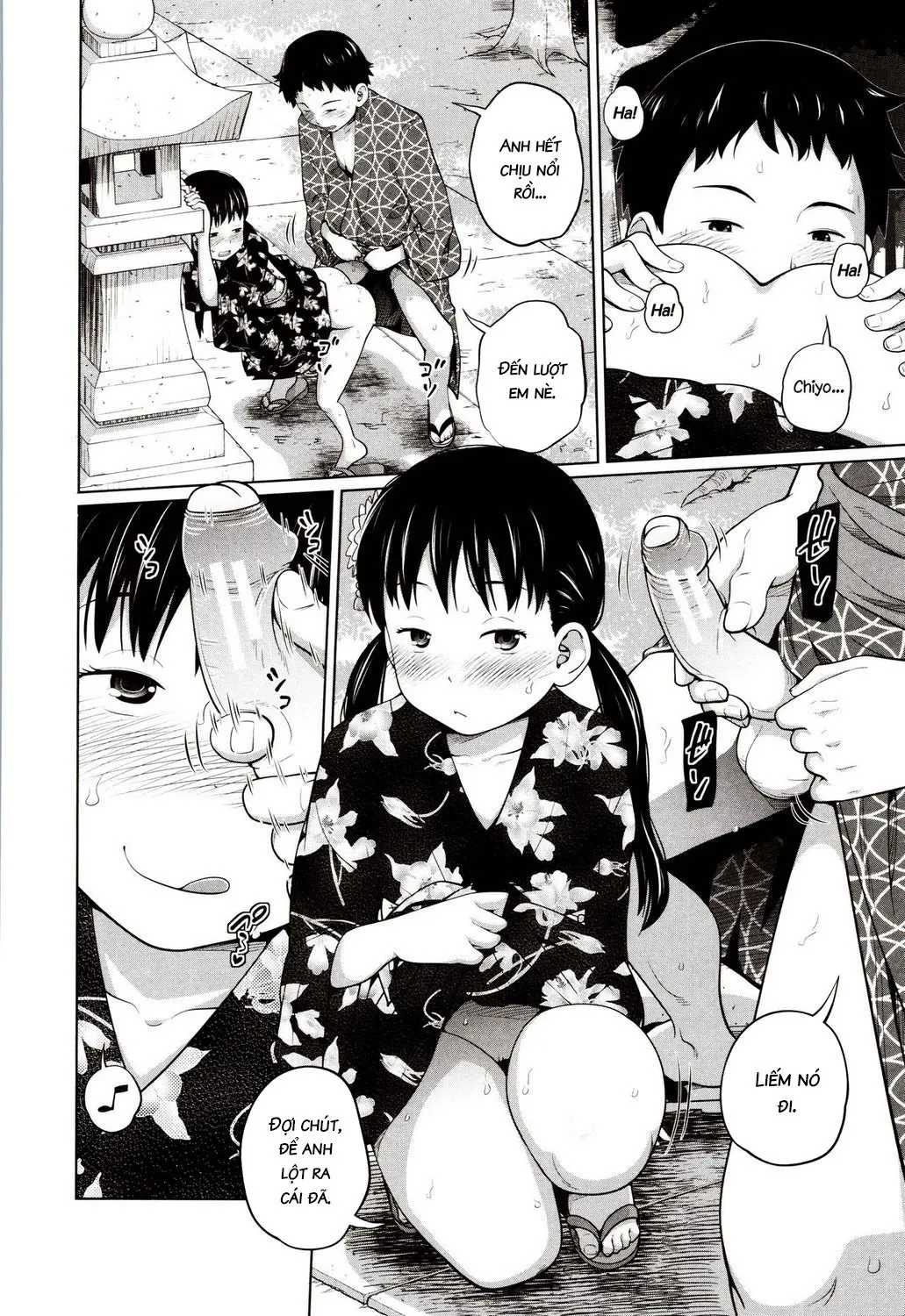 HentaiVN.net - Ảnh 8 - Festival in Yukata [Yukata de Omatsuri] - Oneshot
