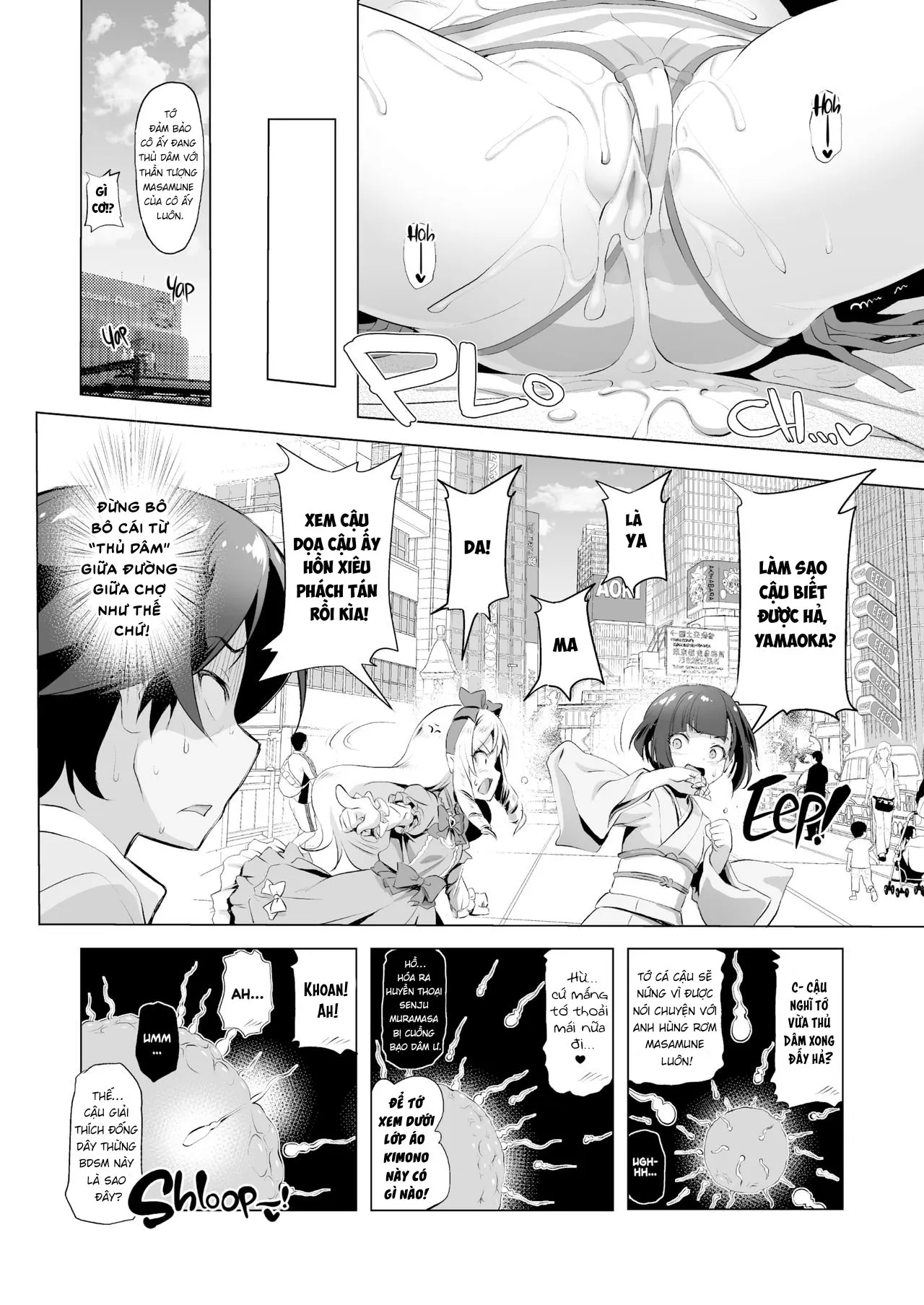 HentaiVN.net - Ảnh 18 - “Chạy deadline” cùng cô nàng Elf [Elf Sensei no Eromanga | Elf Sensei's Eromanga] - Oneshot không che