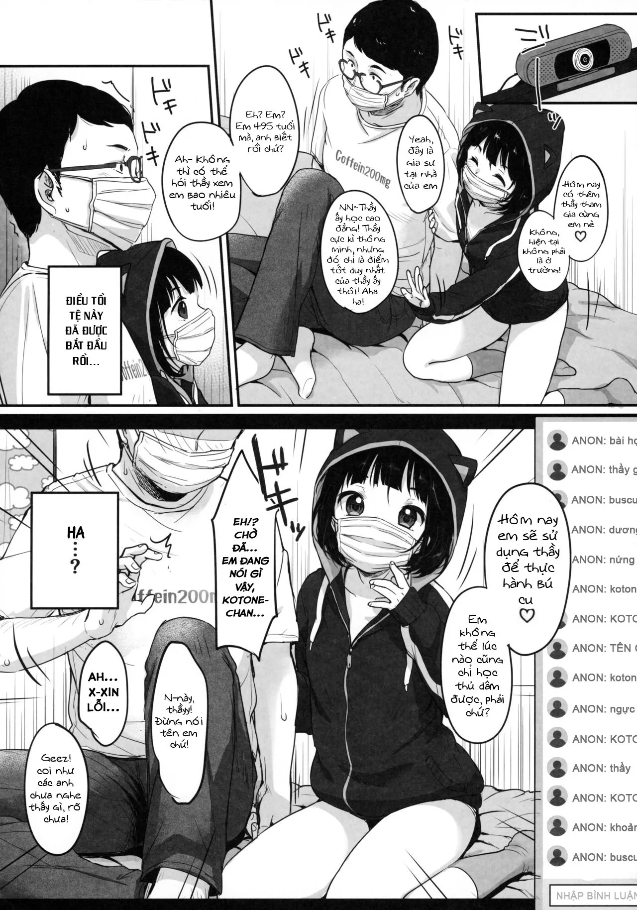 HentaiVN.net - Ảnh 17 - Wednesday's Erotic Stream [Suiyoubi no Ero Haishin] - Oneshot