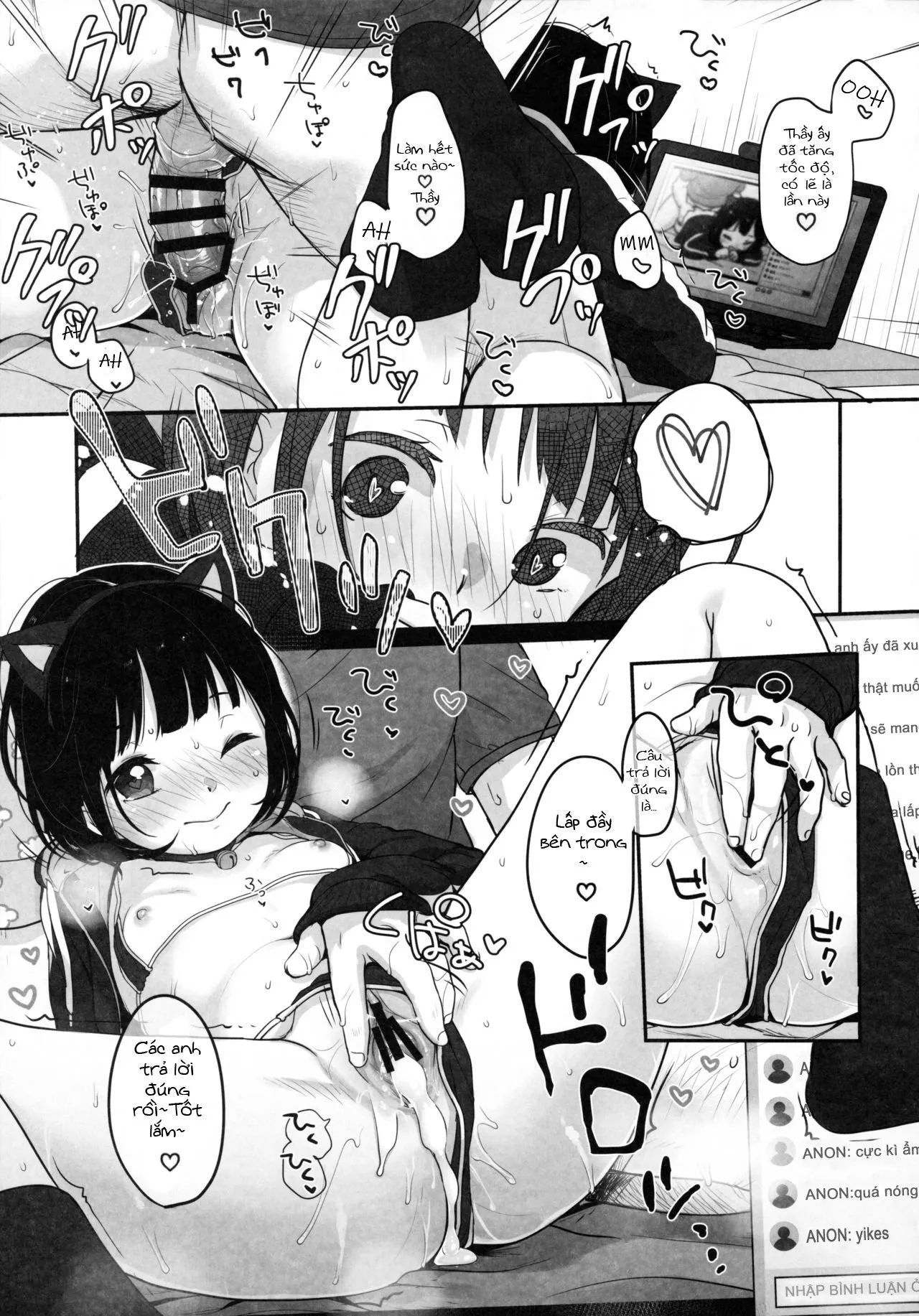 HentaiVN.net - Ảnh 34 - Wednesday's Erotic Stream [Suiyoubi no Ero Haishin] - Oneshot