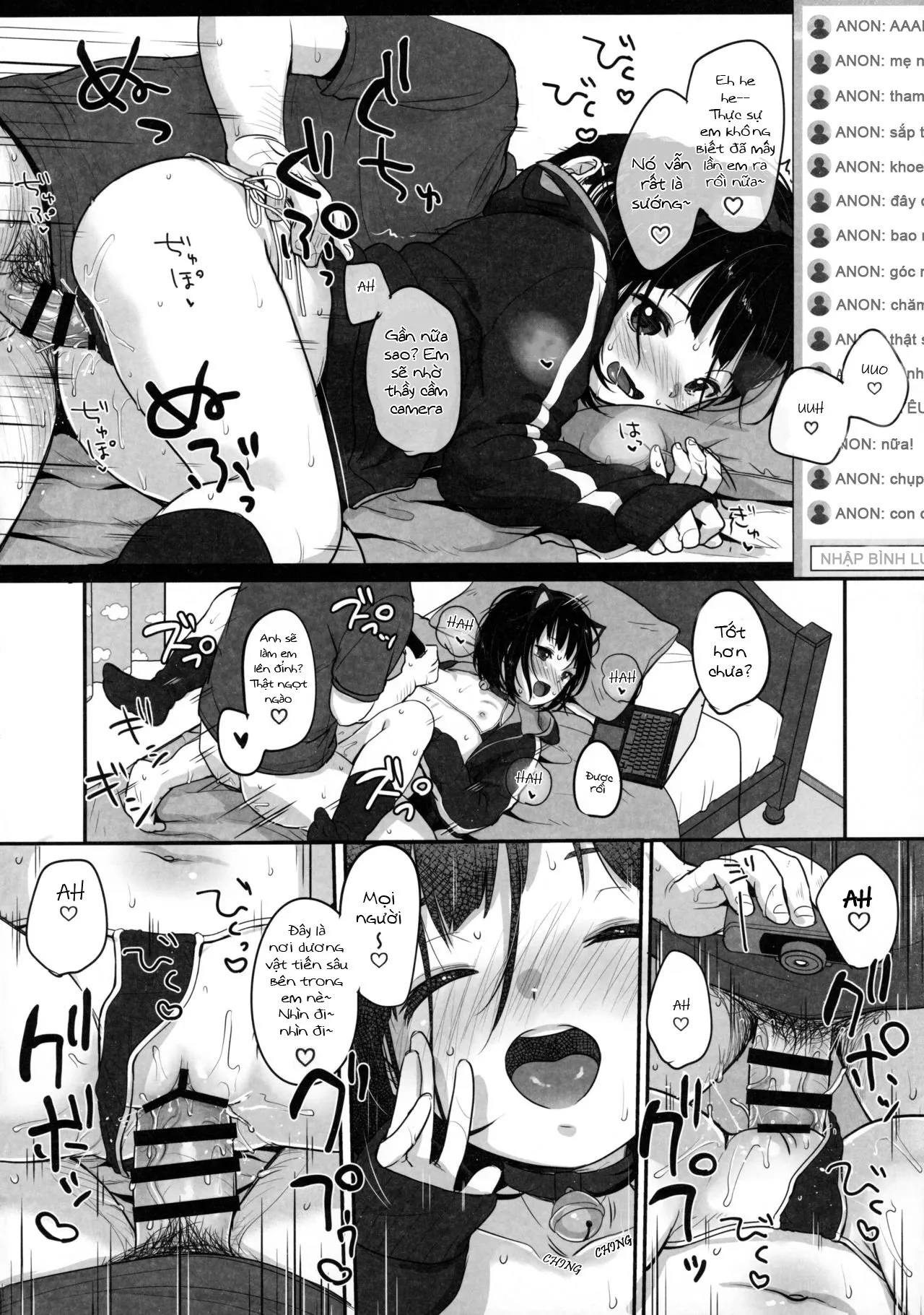 HentaiVN.net - Ảnh 35 - Wednesday's Erotic Stream [Suiyoubi no Ero Haishin] - Oneshot