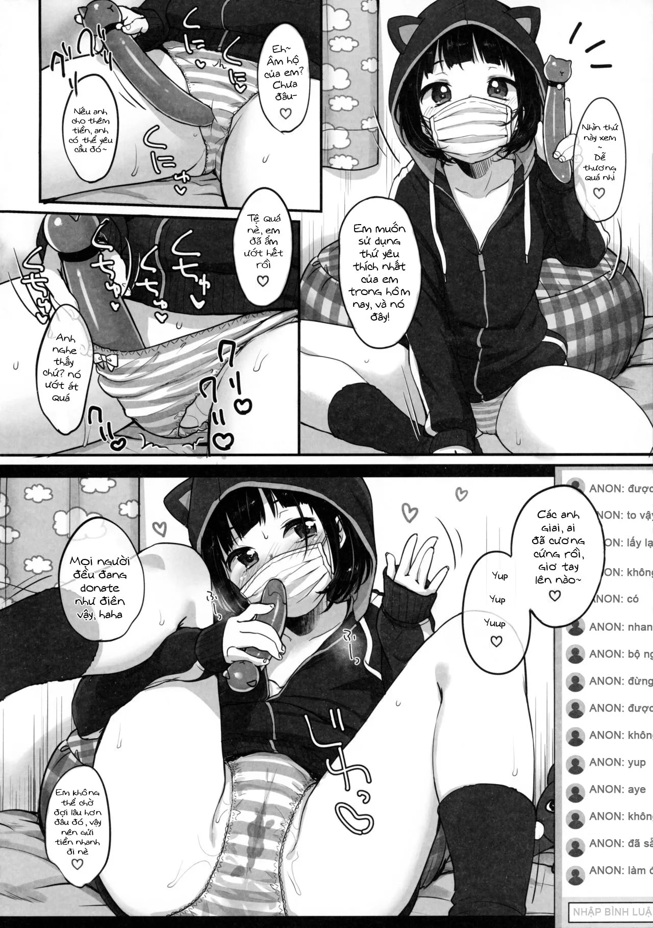 HentaiVN.net - Ảnh 3 - Wednesday's Erotic Stream [Suiyoubi no Ero Haishin] - Oneshot