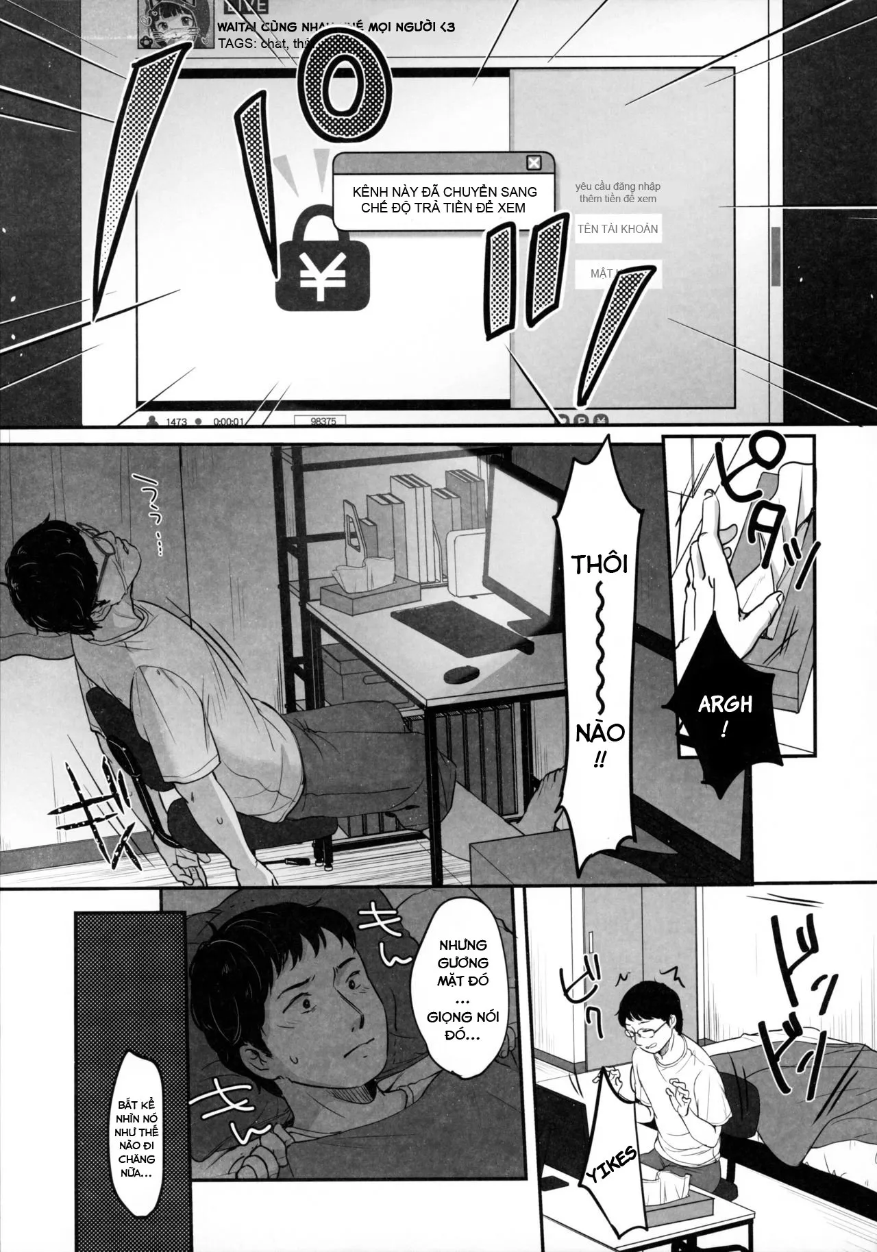 HentaiVN.net - Ảnh 4 - Wednesday's Erotic Stream [Suiyoubi no Ero Haishin] - Oneshot