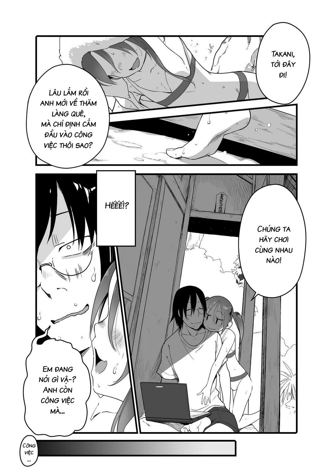 HentaiVN.net - Ảnh 5 - Pháo Hoa, Nên Ngắm Cùng Chị Gái Hay Em Gái? [Fireworks, Should we see it with the elder sister or the younger sister?; Uchiage Hanabi, Ane to Miruka? Imouto to Miruka?] - Oneshot
