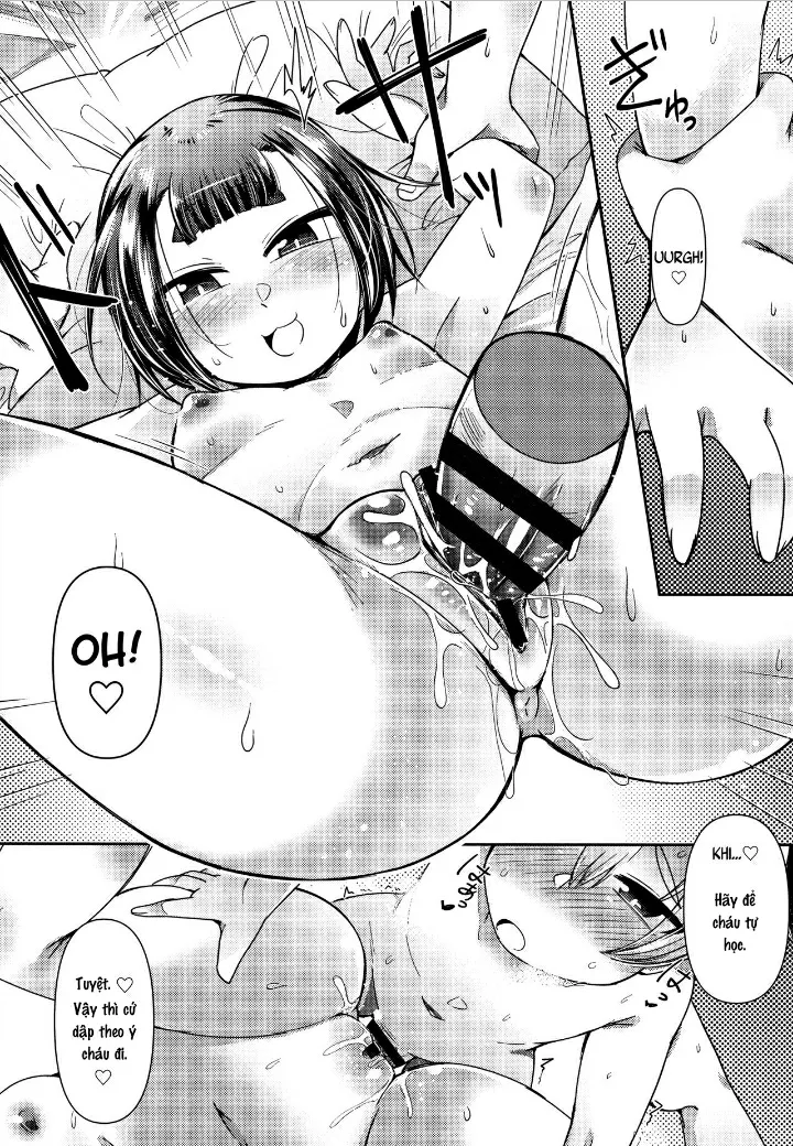 HentaiVN.net - Ảnh 13 - Lolibabaa and Grandson [幼婆と孫 冬休み編] - Nhân văn ngọt ngào.