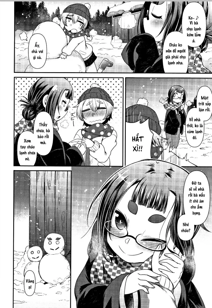 HentaiVN.net - Ảnh 3 - Lolibabaa and Grandson [幼婆と孫 冬休み編] - Nhân văn ngọt ngào.