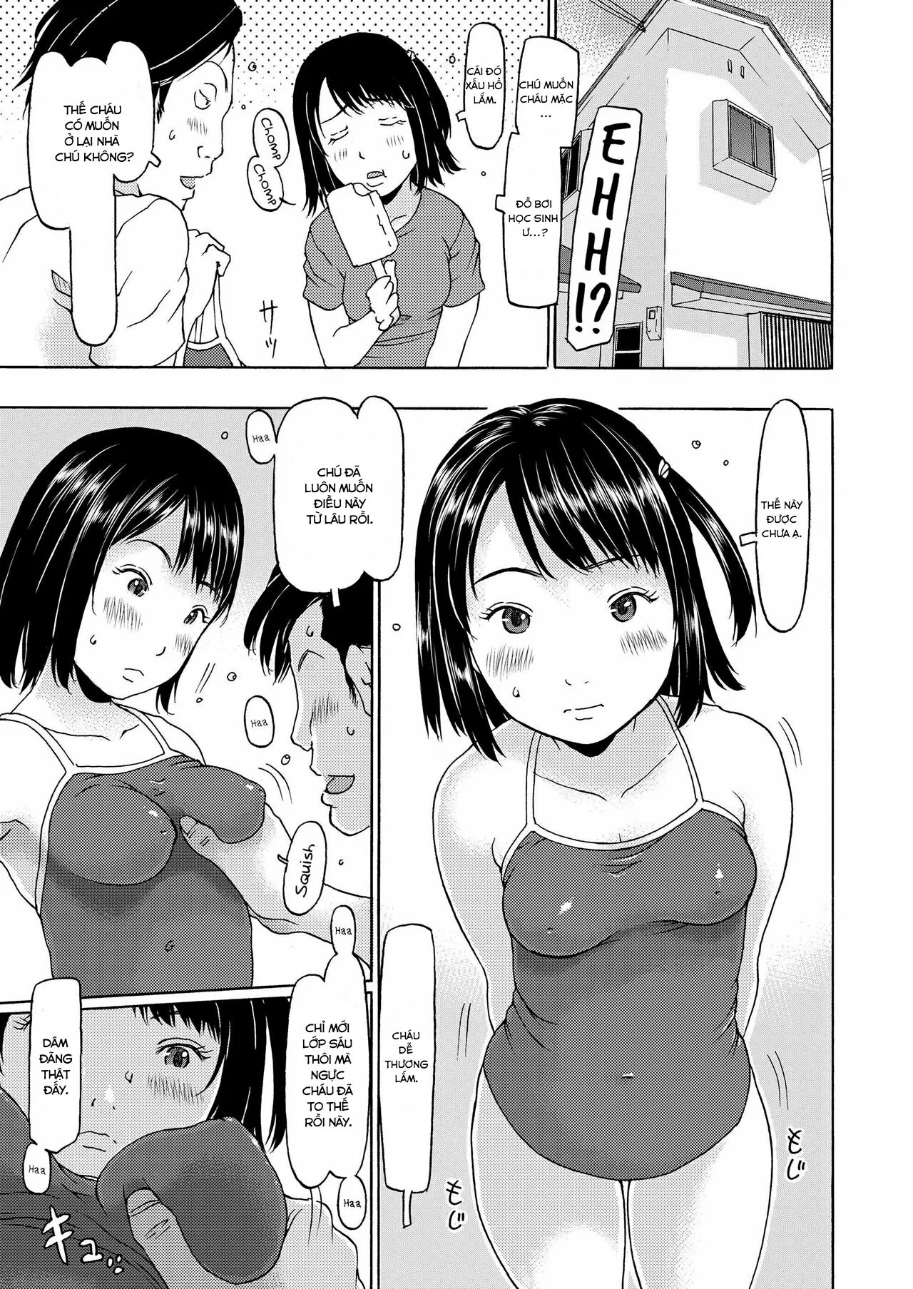 HentaiVN.net - Ảnh 4 - Oshikakekko Shin Seikatsu [Intruding Young Girls New Sexual Lifestyle] - Oneshot