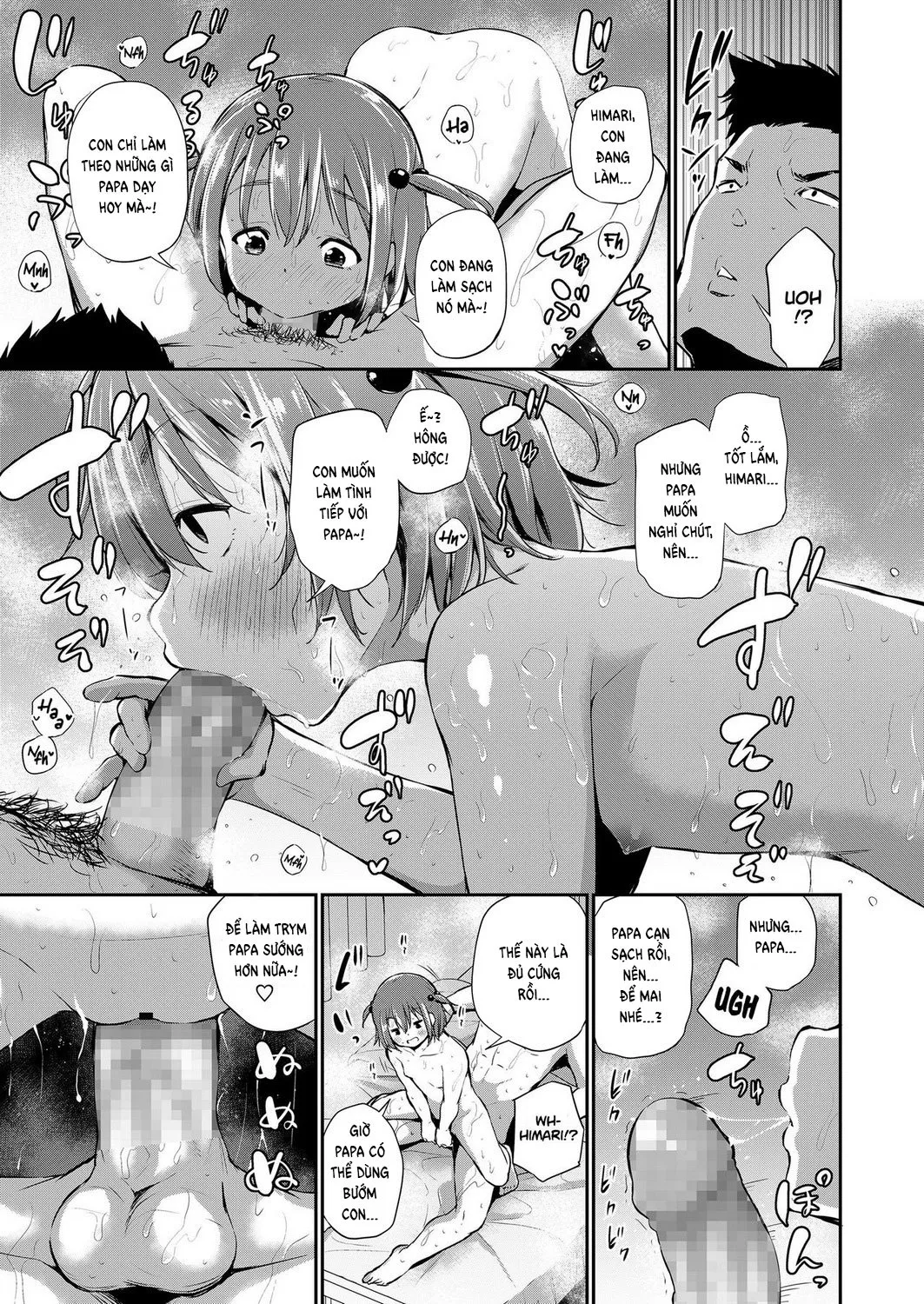 HentaiVN.net - Ảnh 19 - Father and Daughter's Sex Education [Papa to Musume no Gimukyouiku Ecchi] - Oneshot