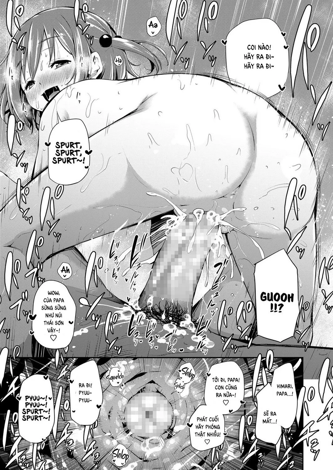 HentaiVN.net - Ảnh 23 - Father and Daughter's Sex Education [Papa to Musume no Gimukyouiku Ecchi] - Oneshot