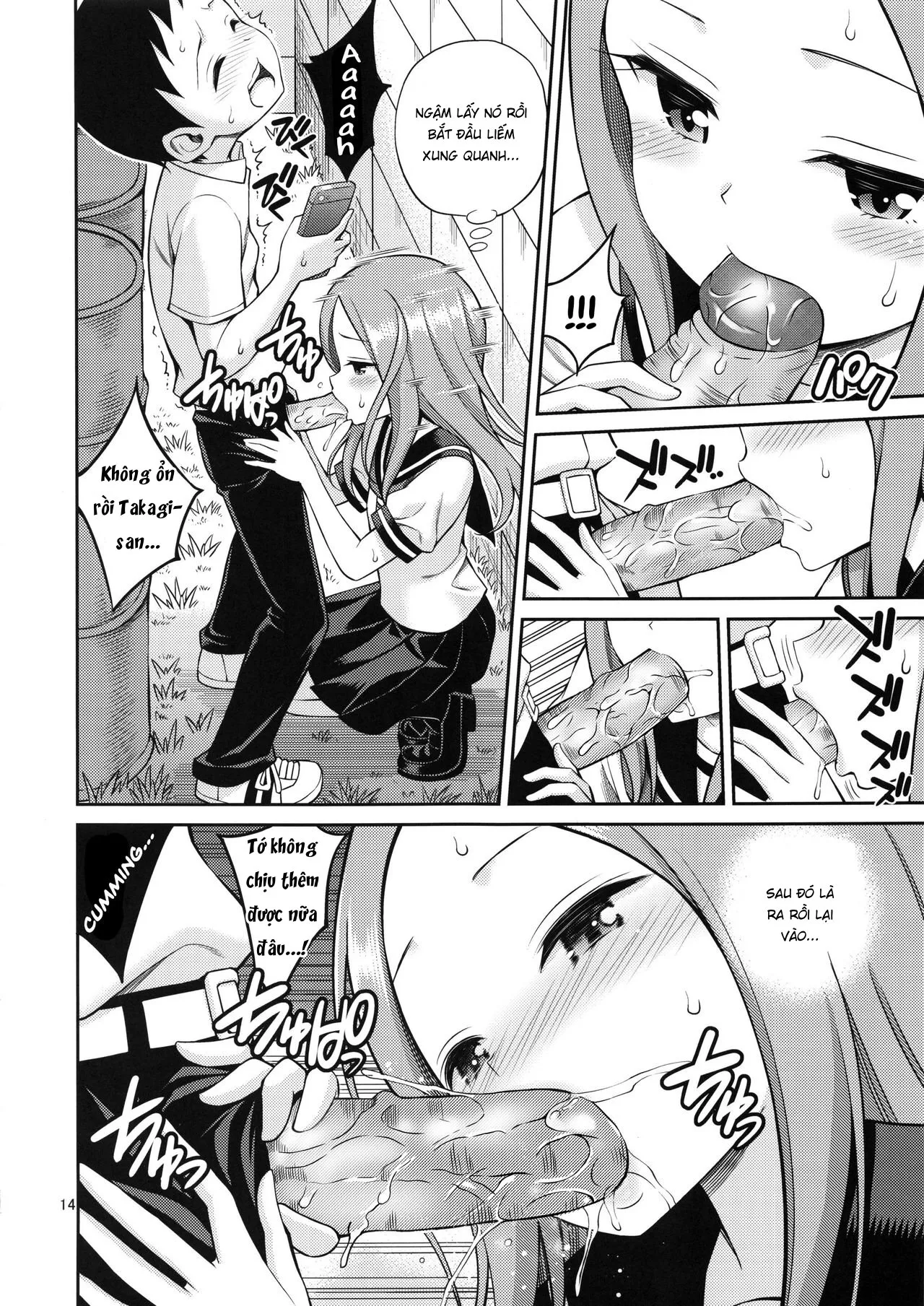 HentaiVN.net - Ảnh 9 - Torokashi Jouzu no Takagi-san (Karakai Jouzu no Takagi-san + Soredemo Ayumu wa Yosetekuru) [とろかし上手の高木さん] - Karakai Jouzu no Takagi-san