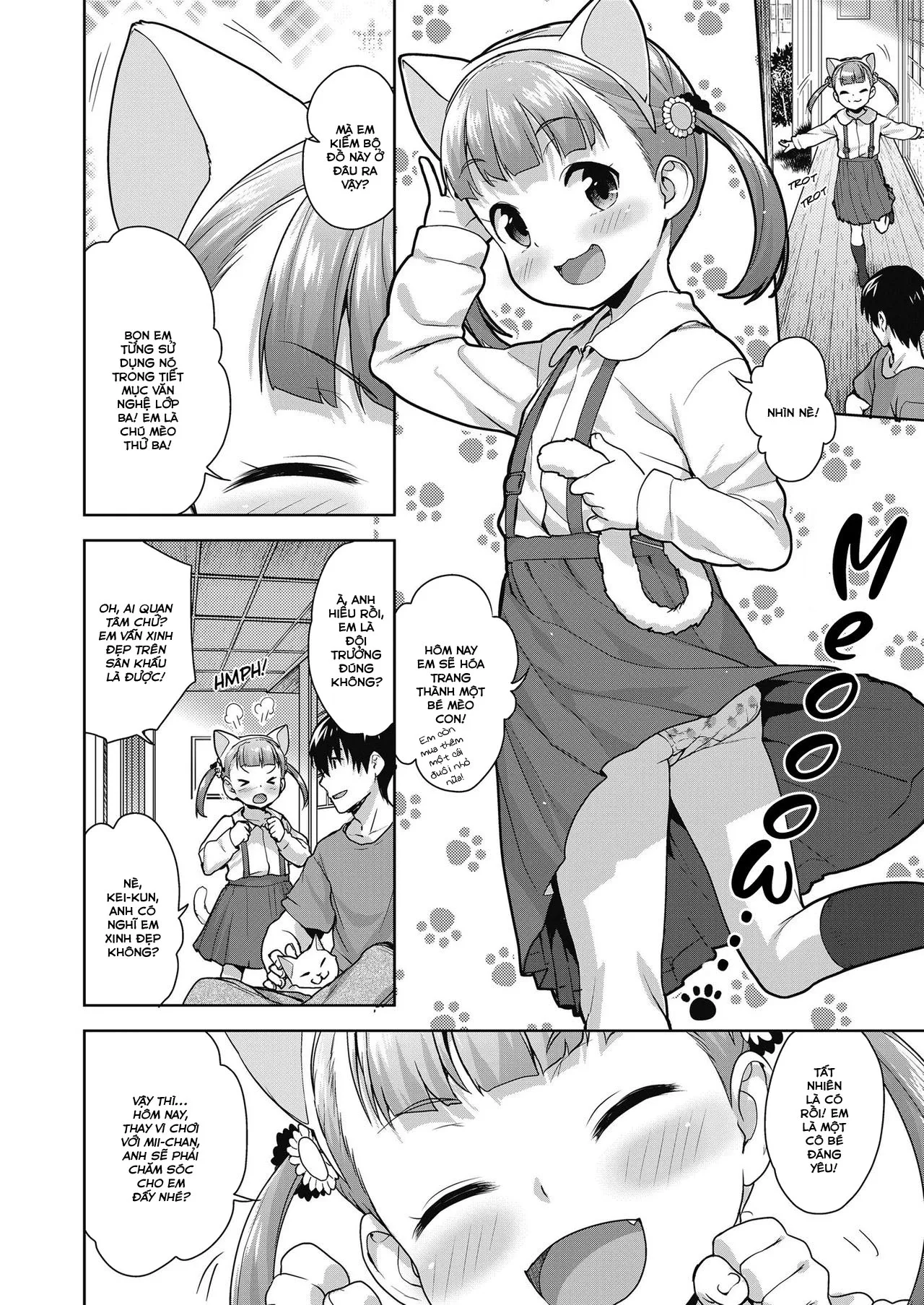 HentaiVN.net - Ảnh 3 - Koneko no Tsubomi [Koneko no Tsubomi ; The Blooming of the Kitty ; 子猫のつぼみ] - Oneshot
