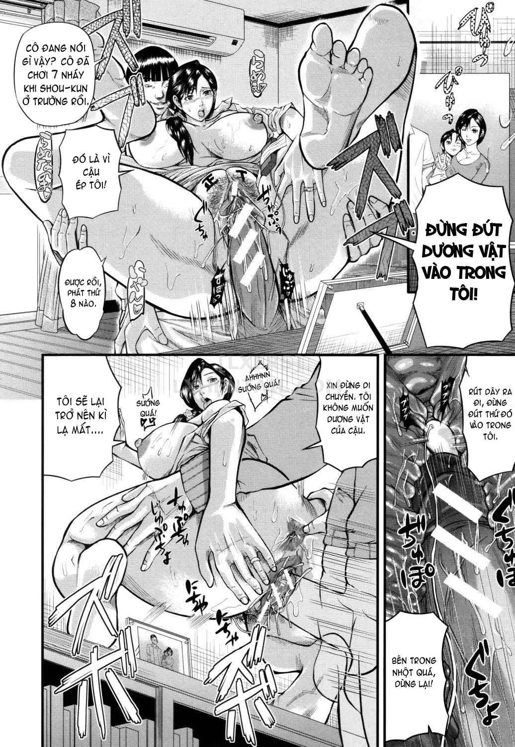 HentaiVN.net - Ảnh 9 - Onna Jigoku, Niku No Tsubo Hentairui Inranka Mesubuta Ichidaiki - Chap 1