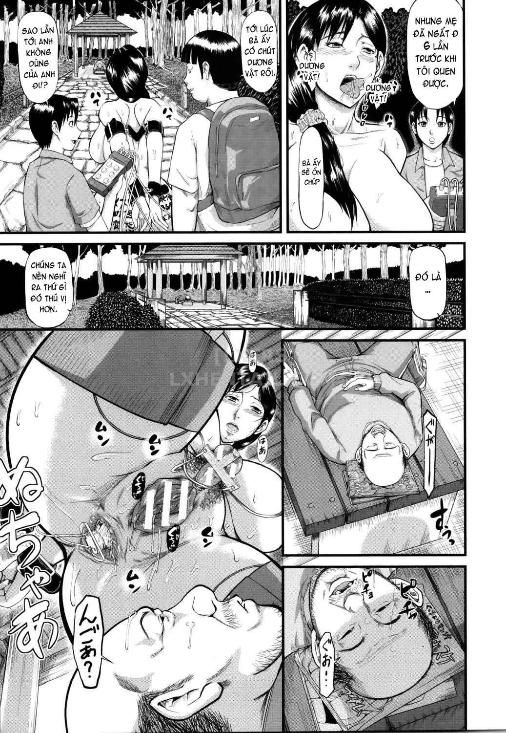 HentaiVN.net - Ảnh 21 - Onna Jigoku, Niku No Tsubo Hentairui Inranka Mesubuta Ichidaiki - Chap 1
