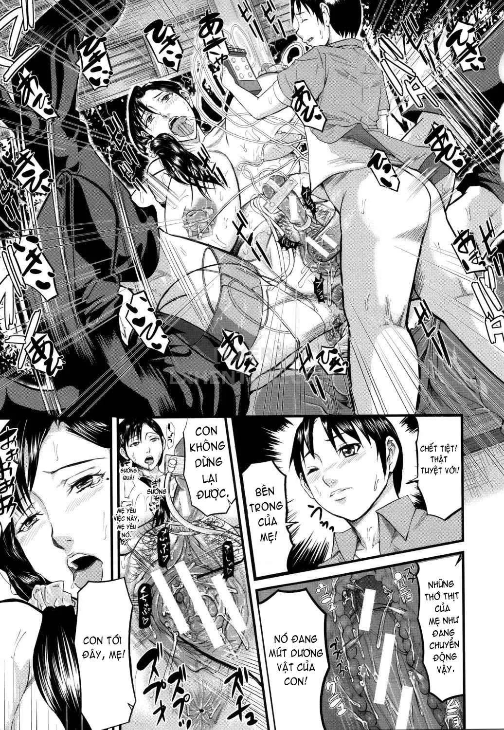 HentaiVN.net - Ảnh 29 - Onna Jigoku, Niku No Tsubo Hentairui Inranka Mesubuta Ichidaiki - Chap 1