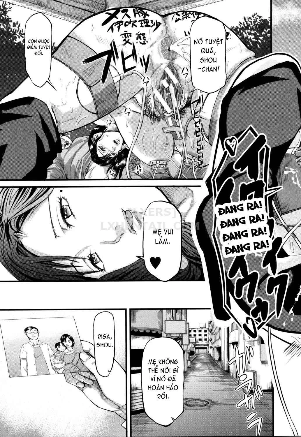 HentaiVN.net - Ảnh 31 - Onna Jigoku, Niku No Tsubo Hentairui Inranka Mesubuta Ichidaiki - Chap 1