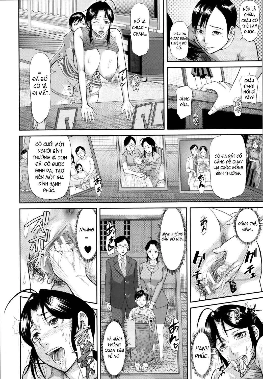 HentaiVN.net - Ảnh 11 - Onna Jigoku, Niku No Tsubo Hentairui Inranka Mesubuta Ichidaiki - Chap 4