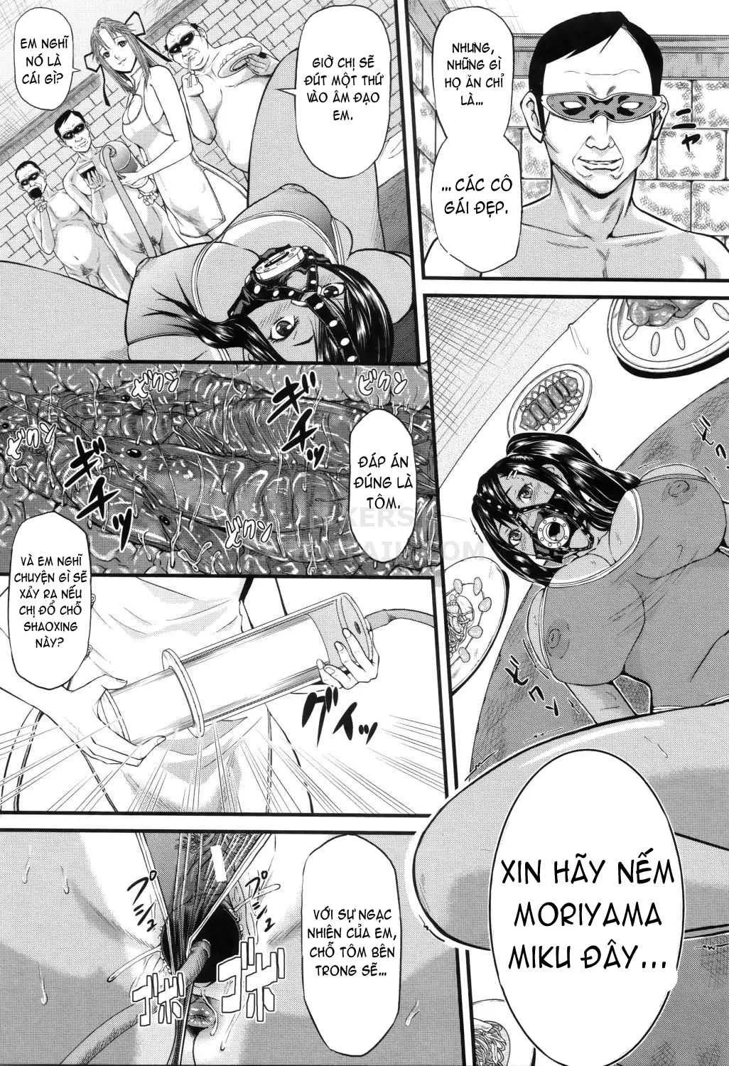 HentaiVN.net - Ảnh 12 - Onna Jigoku, Niku No Tsubo Hentairui Inranka Mesubuta Ichidaiki - Chap 7