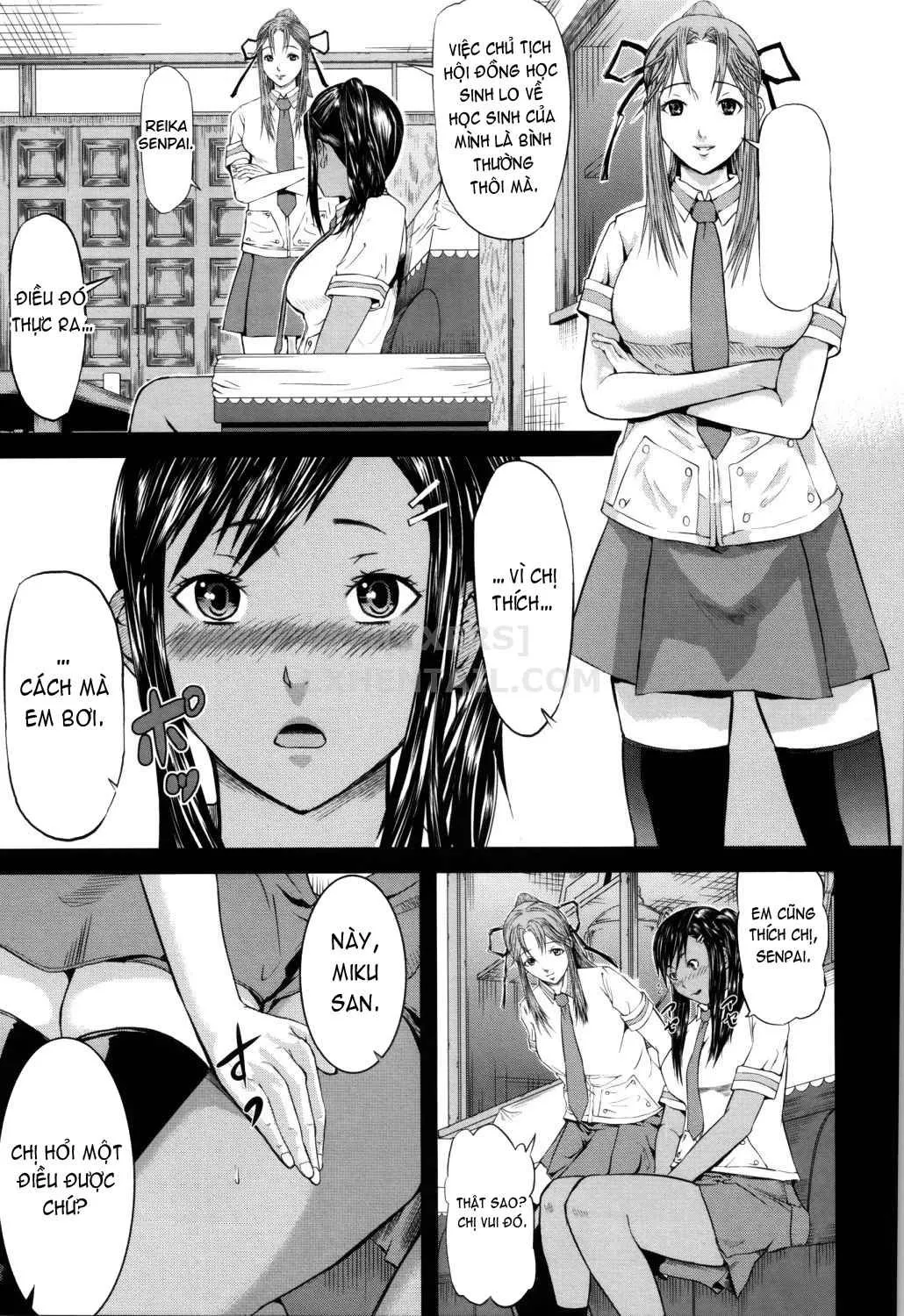 HentaiVN.net - Ảnh 6 - Onna Jigoku, Niku No Tsubo Hentairui Inranka Mesubuta Ichidaiki - Chap 7