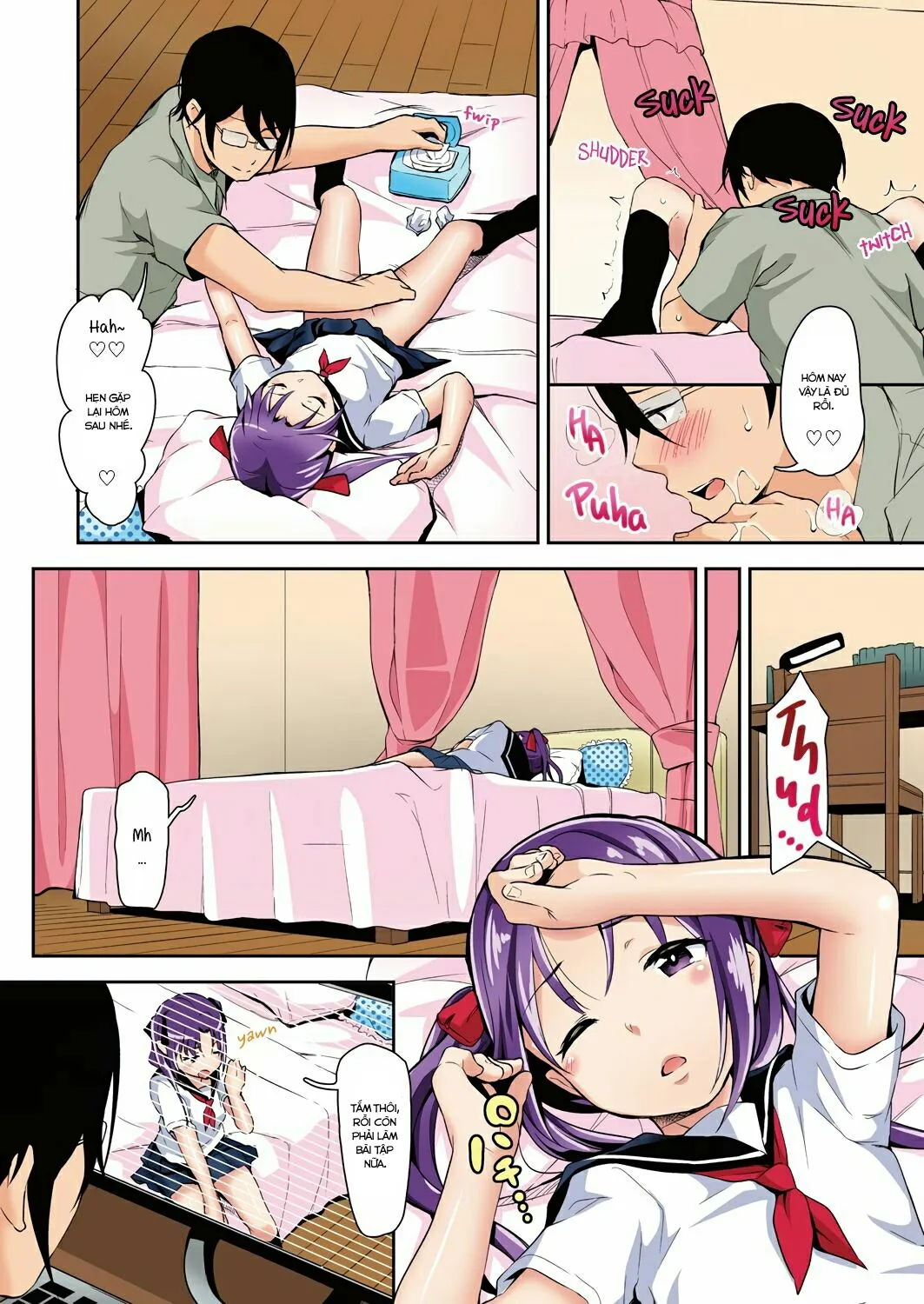 HentaiVN.net - Ảnh 8 - Aika to Oji-san ~Neteiru Aida ni Hanayome Shugyou~ - Chap 1