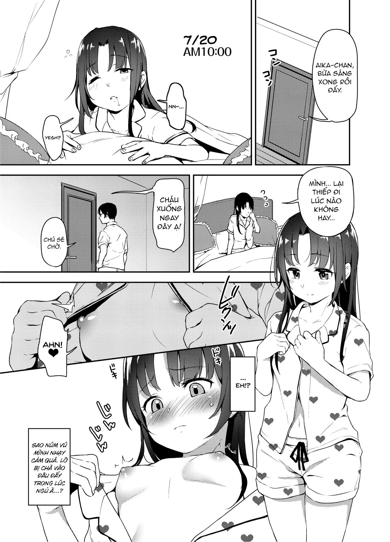 HentaiVN.net - Ảnh 13 - Aika to Oji-san ~Neteiru Aida ni Hanayome Shugyou~ - Chap 2