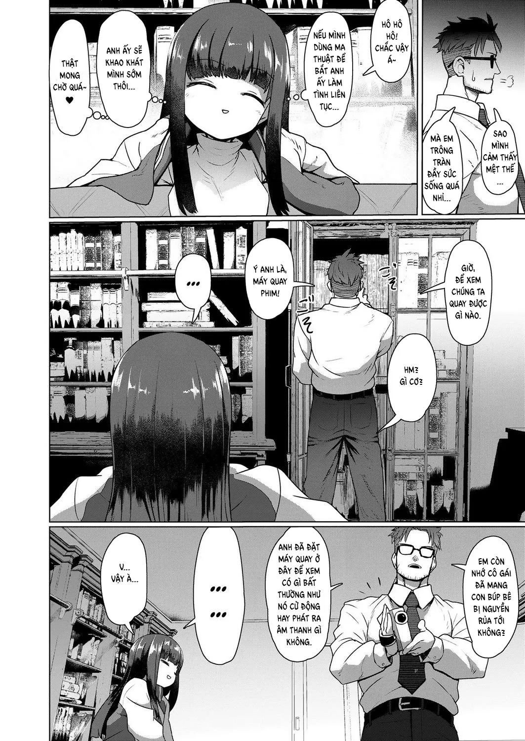 HentaiVN.net - Ảnh 22 - The Professor and the Bakeneko [Kyouju to Bakeneko] - Oneshot