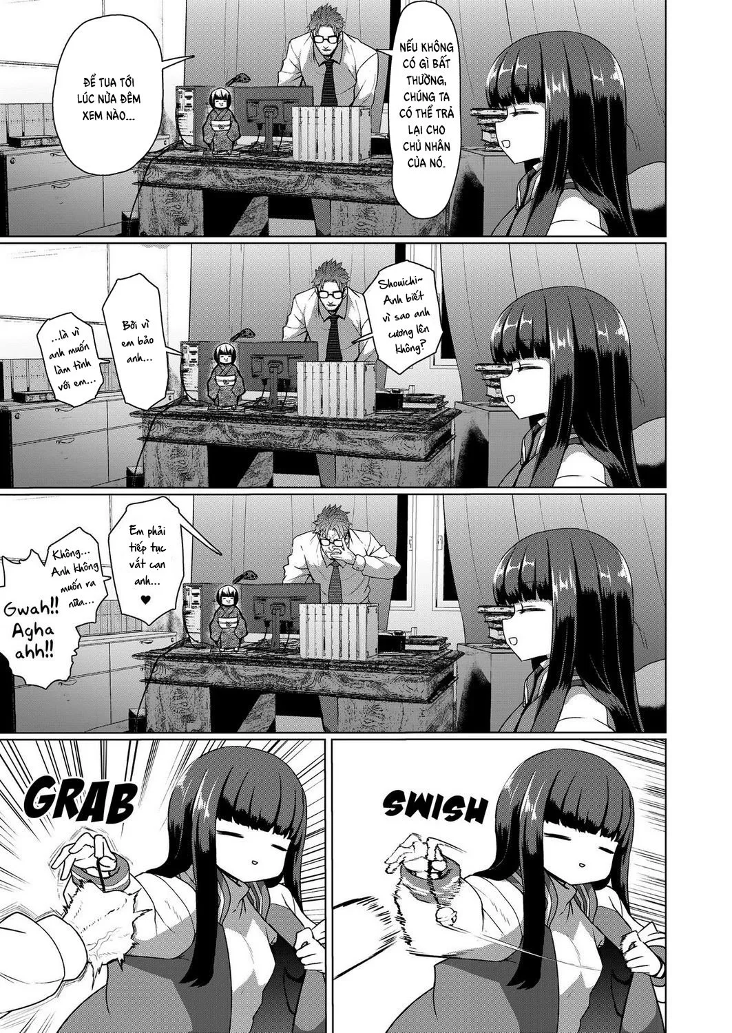HentaiVN.net - Ảnh 23 - The Professor and the Bakeneko [Kyouju to Bakeneko] - Oneshot