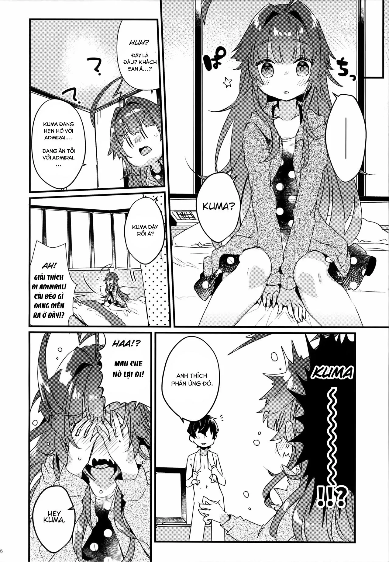 HentaiVN.net - Ảnh 4 - Zettai Saimin Nante Kakaranai Kuma! [There's Absolutely no way Kuma could be Hypnotized!] - Oneshot
