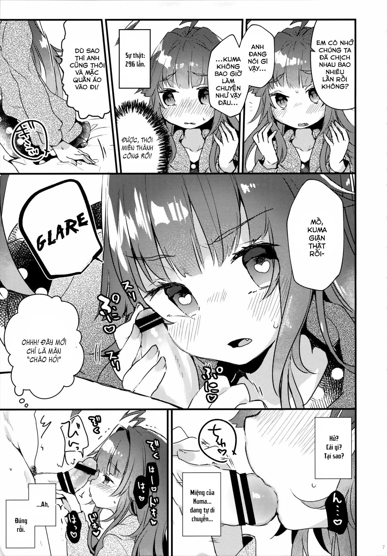 HentaiVN.net - Ảnh 5 - Zettai Saimin Nante Kakaranai Kuma! [There's Absolutely no way Kuma could be Hypnotized!] - Oneshot