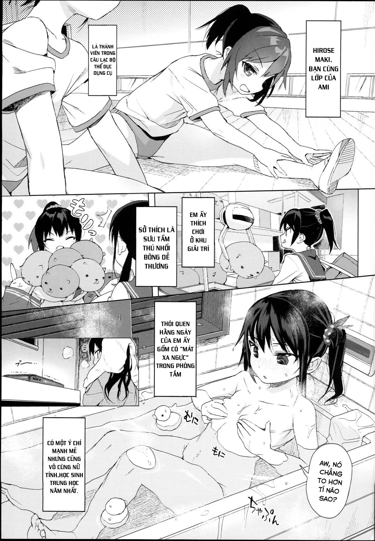 HentaiVN.net - Ảnh 4 - JC Roshutsu de Seikyouiku [Teaching a Junior High School Girl Sex-Ed with Exhibitionism] - Chap 1