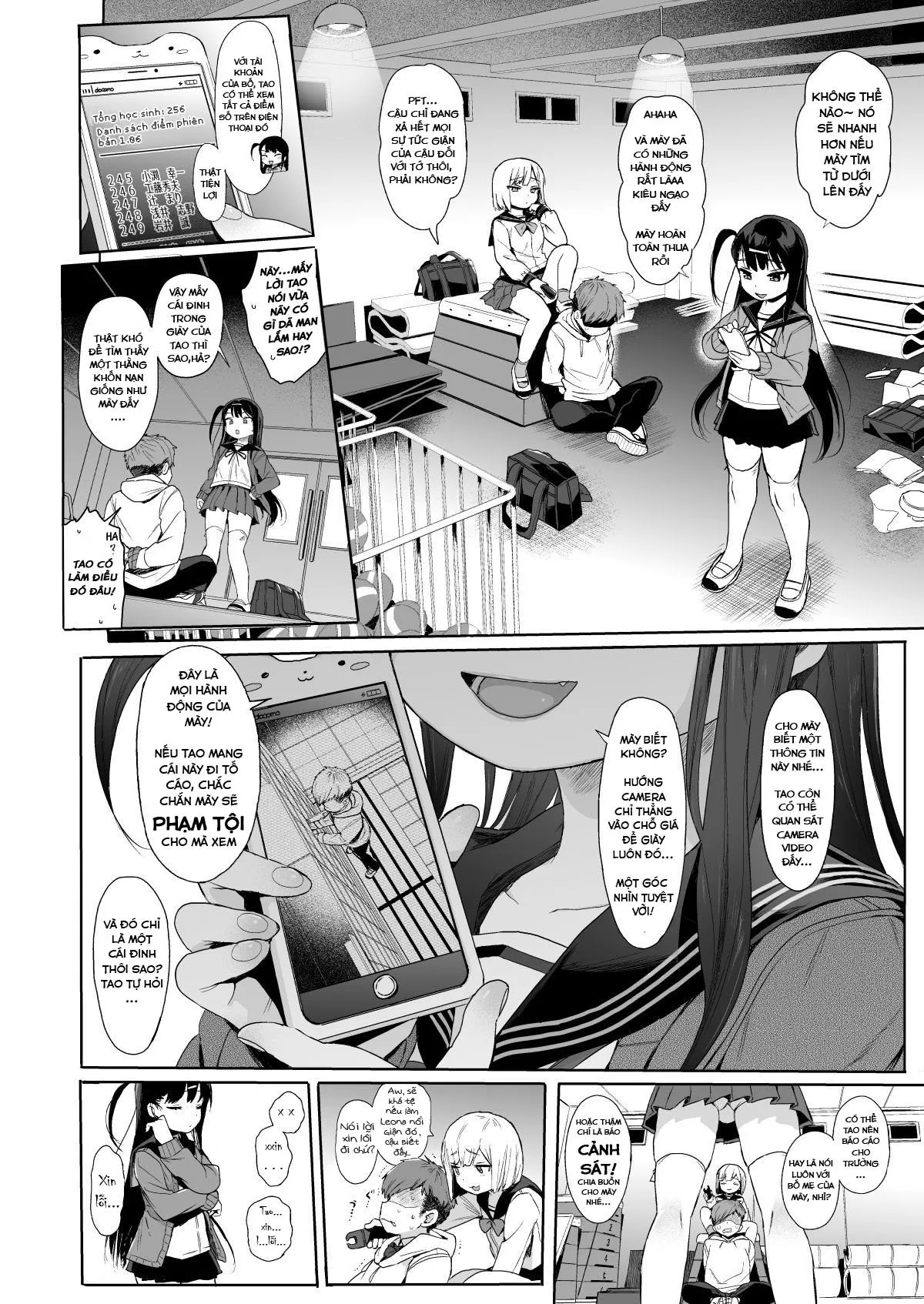 HentaiVN.net - Ảnh 5 - JC Roshutsu de Seikyouiku [Teaching a Junior High School Girl Sex-Ed with Exhibitionism] - Chap 2