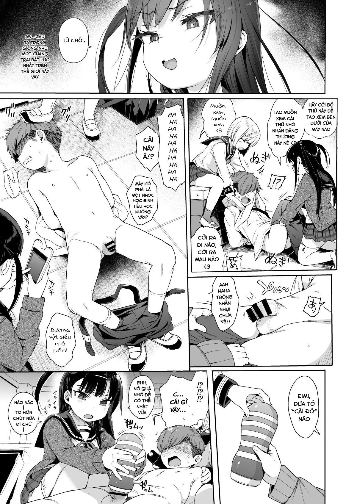 HentaiVN.net - Ảnh 6 - JC Roshutsu de Seikyouiku [Teaching a Junior High School Girl Sex-Ed with Exhibitionism] - Chap 2