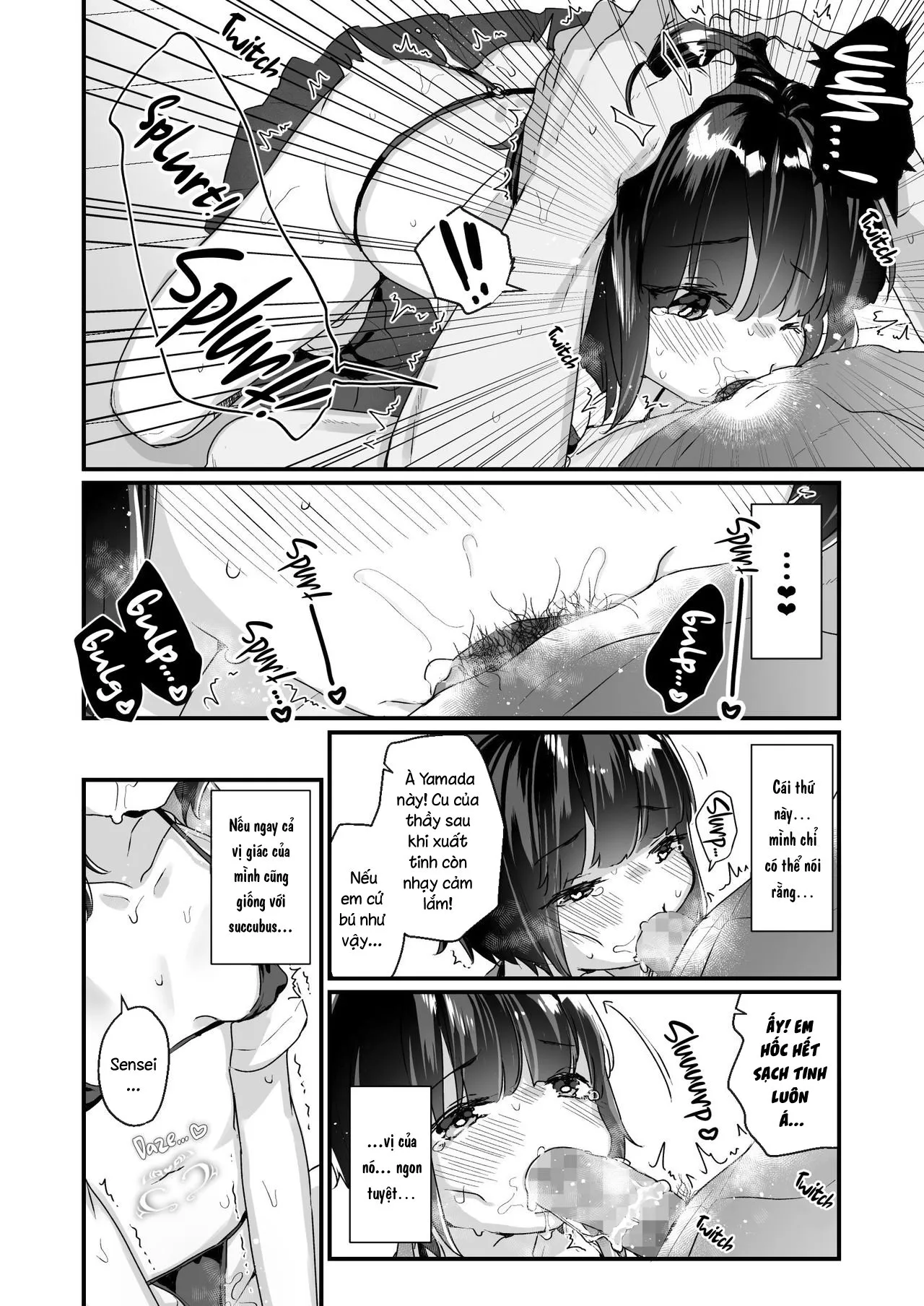 HentaiVN.net - Ảnh 12 - Tôi chuyển sinh thành Succubus [Naritakunai no ni Succubus ni Natte Shimatta Yamada-san] - Oneshot