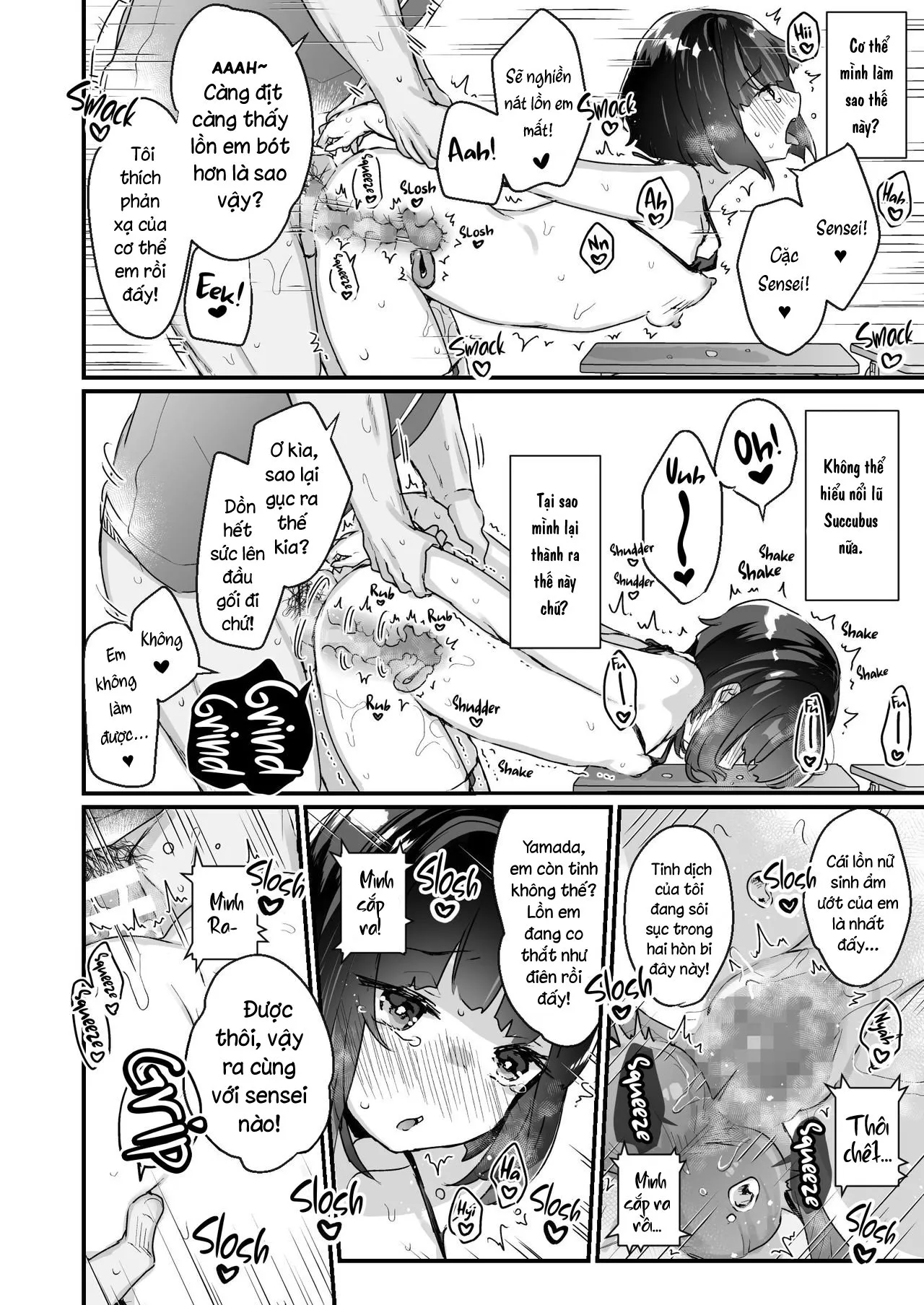 HentaiVN.net - Ảnh 20 - Tôi chuyển sinh thành Succubus [Naritakunai no ni Succubus ni Natte Shimatta Yamada-san] - Oneshot