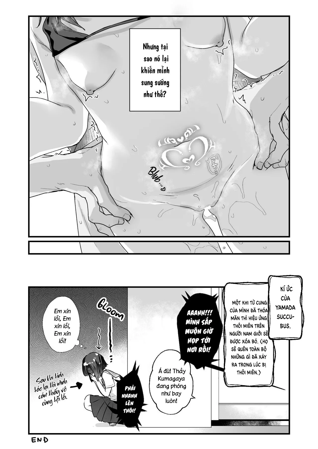 HentaiVN.net - Ảnh 23 - Tôi chuyển sinh thành Succubus [Naritakunai no ni Succubus ni Natte Shimatta Yamada-san] - Oneshot