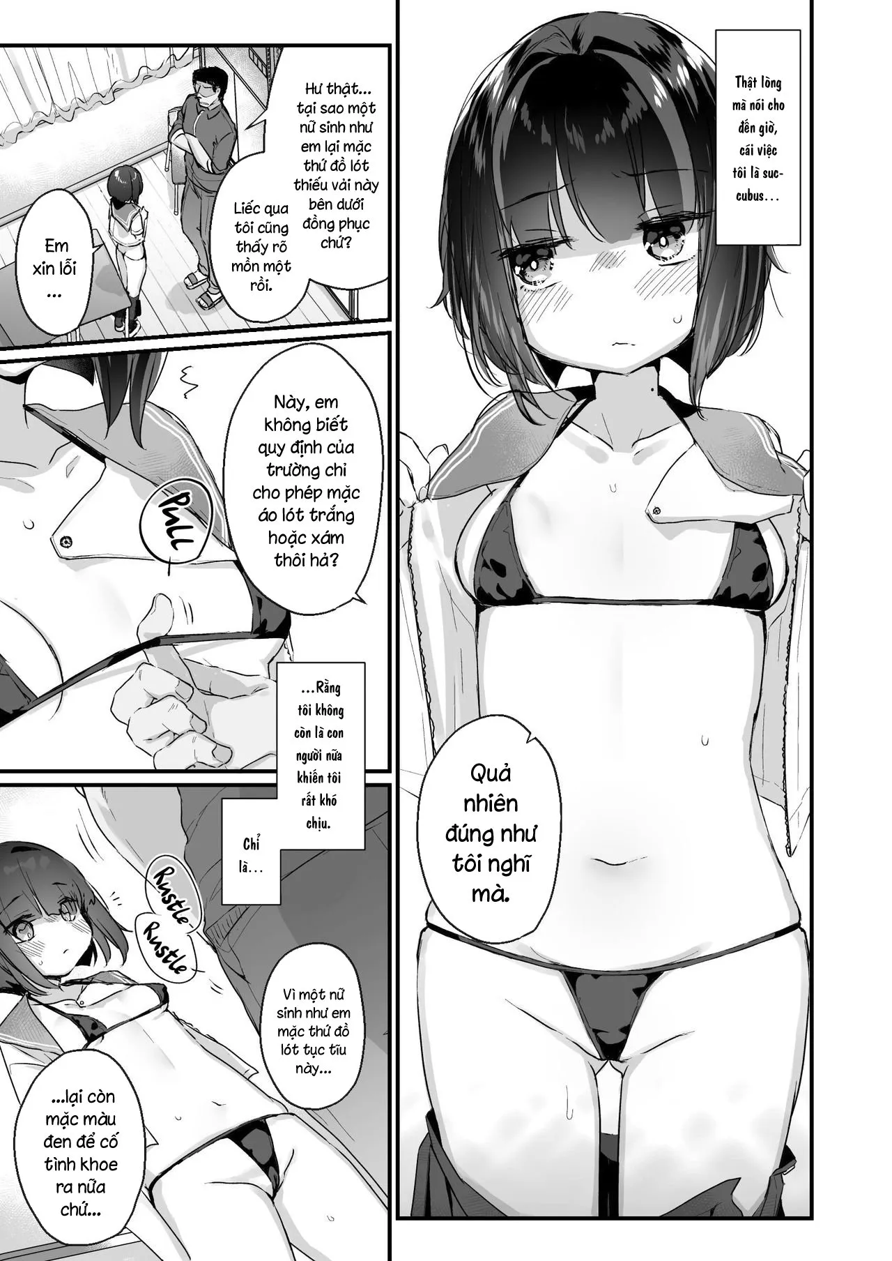 HentaiVN.net - Ảnh 7 - Tôi chuyển sinh thành Succubus [Naritakunai no ni Succubus ni Natte Shimatta Yamada-san] - Oneshot