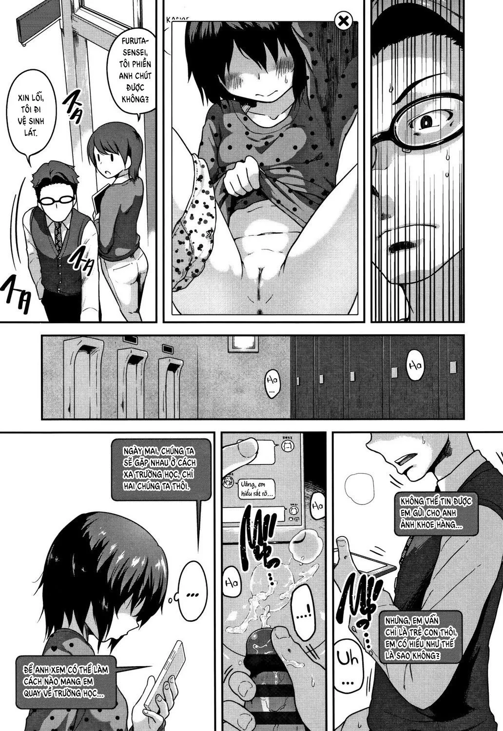 HentaiVN.net - Ảnh 3 - Sorry For My Embarrassing Anxiety [Gomen ne Sekimen Mental] - Oneshot