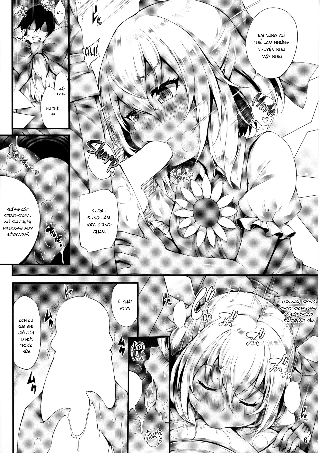HentaiVN.net - Ảnh 5 - Chơi cô tiên (Touhou Project) [Yousei Asobi | Fairy Play (Touhou Project)] - Oneshot