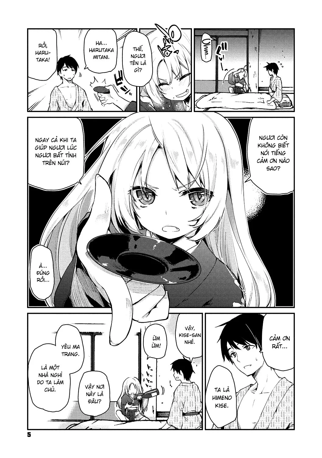 HentaiVN.net - Ảnh 4 - Chào mừng đến với Yêu Ma Trang! [Ayakashi-kan e Youkoso!] - Chương 1