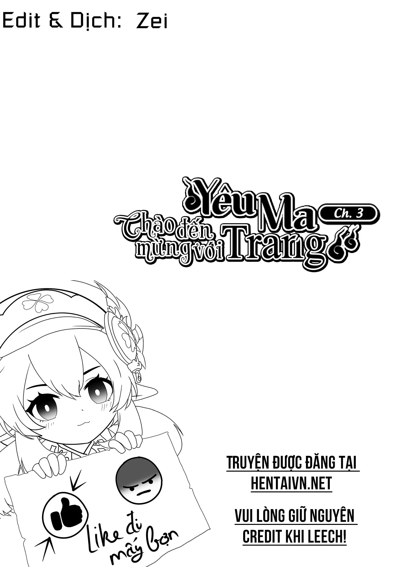 HentaiVN.net - Ảnh 24 - Chào mừng đến với Yêu Ma Trang! [Ayakashi-kan e Youkoso!] - Chương 3