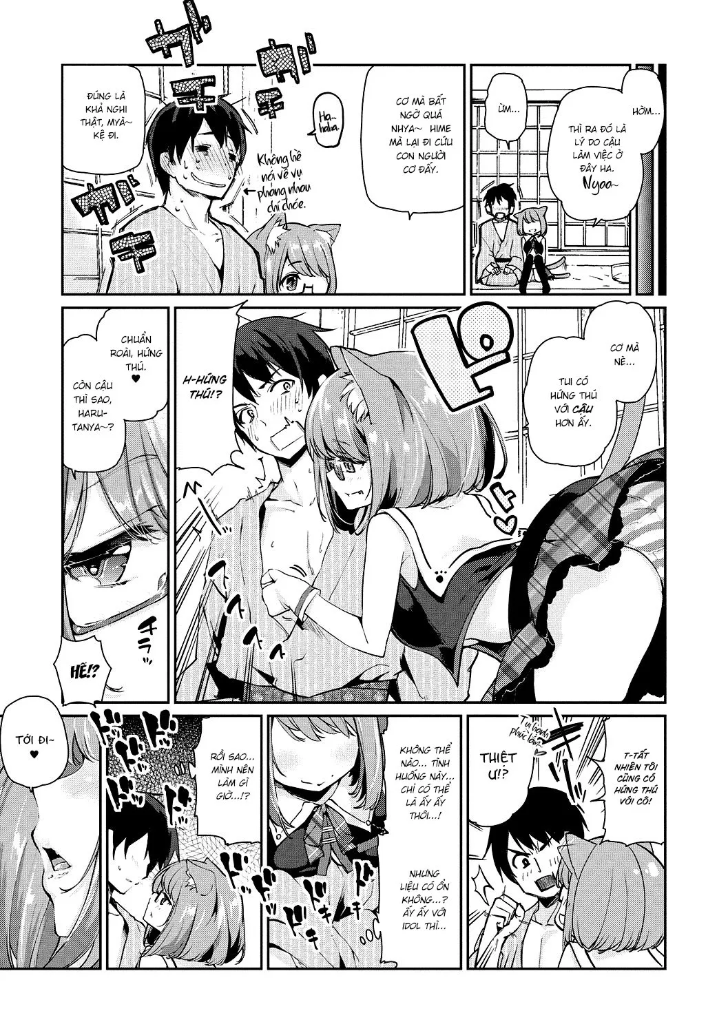 HentaiVN.net - Ảnh 8 - Chào mừng đến với Yêu Ma Trang! [Ayakashi-kan e Youkoso!] - Chương 3
