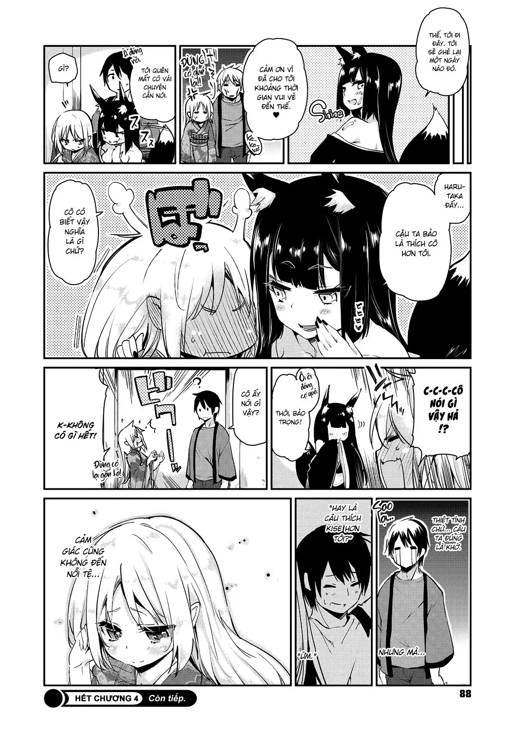 HentaiVN.net - Ảnh 25 - Chào mừng đến với Yêu Ma Trang! [Ayakashi-kan e Youkoso!] - Chương 4