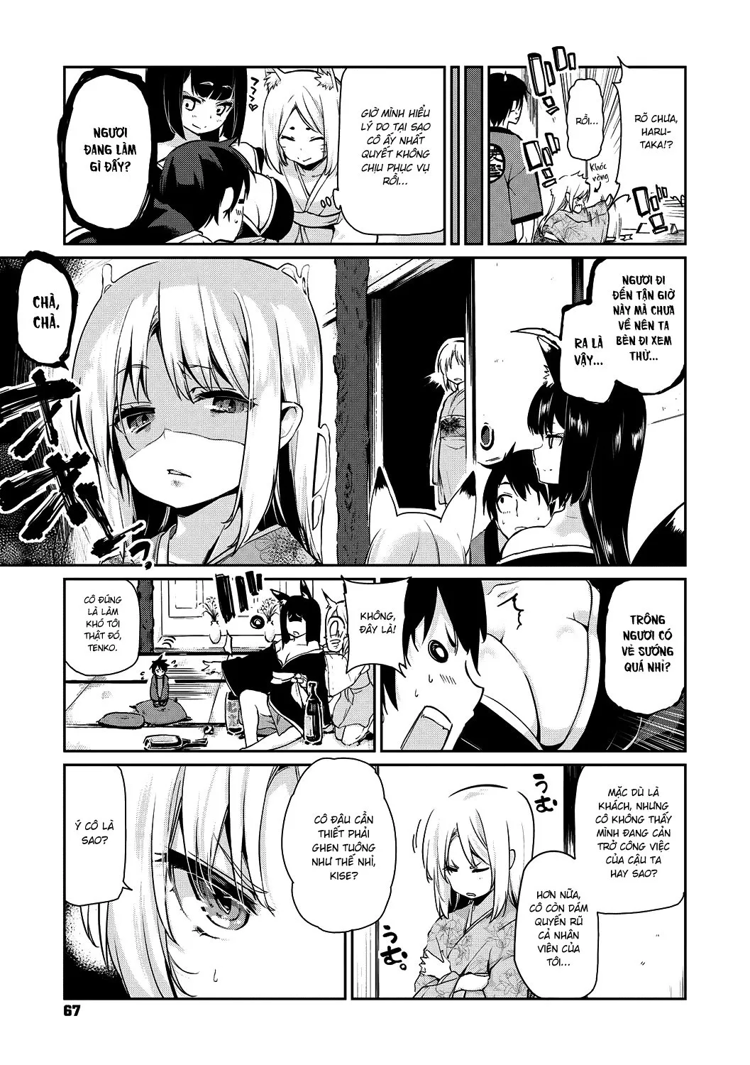 HentaiVN.net - Ảnh 4 - Chào mừng đến với Yêu Ma Trang! [Ayakashi-kan e Youkoso!] - Chương 4