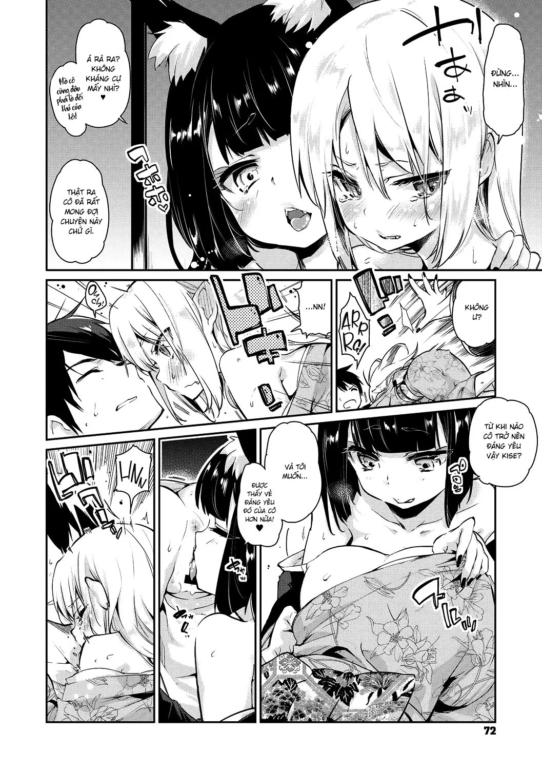 HentaiVN.net - Ảnh 9 - Chào mừng đến với Yêu Ma Trang! [Ayakashi-kan e Youkoso!] - Chương 4